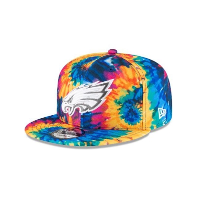 White Philadelphia Eagles Hat - New Era NFL Crucial Catch 9FIFTY Snapback Caps USA4791563